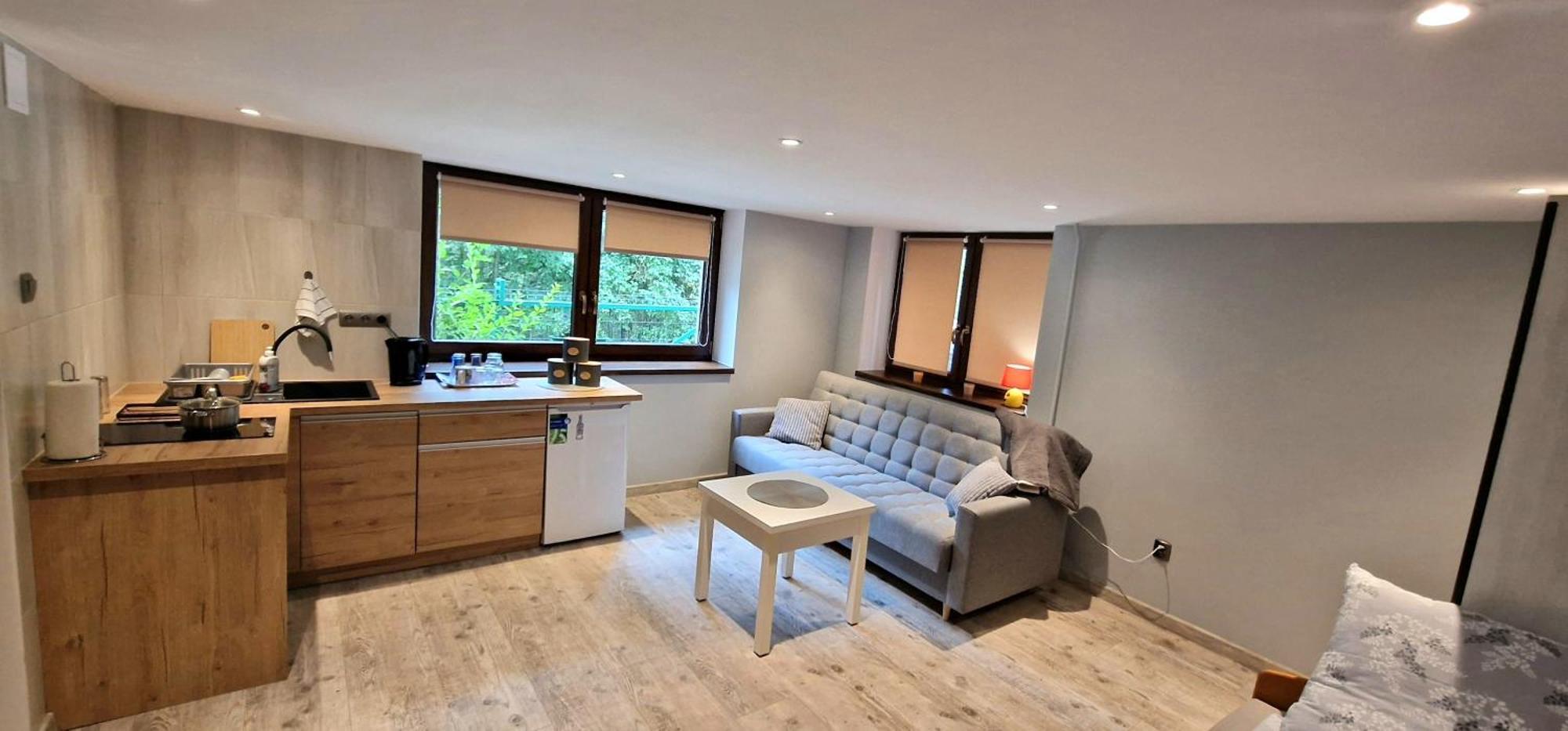Apartament Lesny ノヴィ・タルク エクステリア 写真